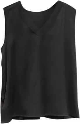 Women Tank Tops Basic Cami Tops Shirt Racerback Blouses Women's Camisole Glossy Satin Sleeveless V Neck Lace Toggle