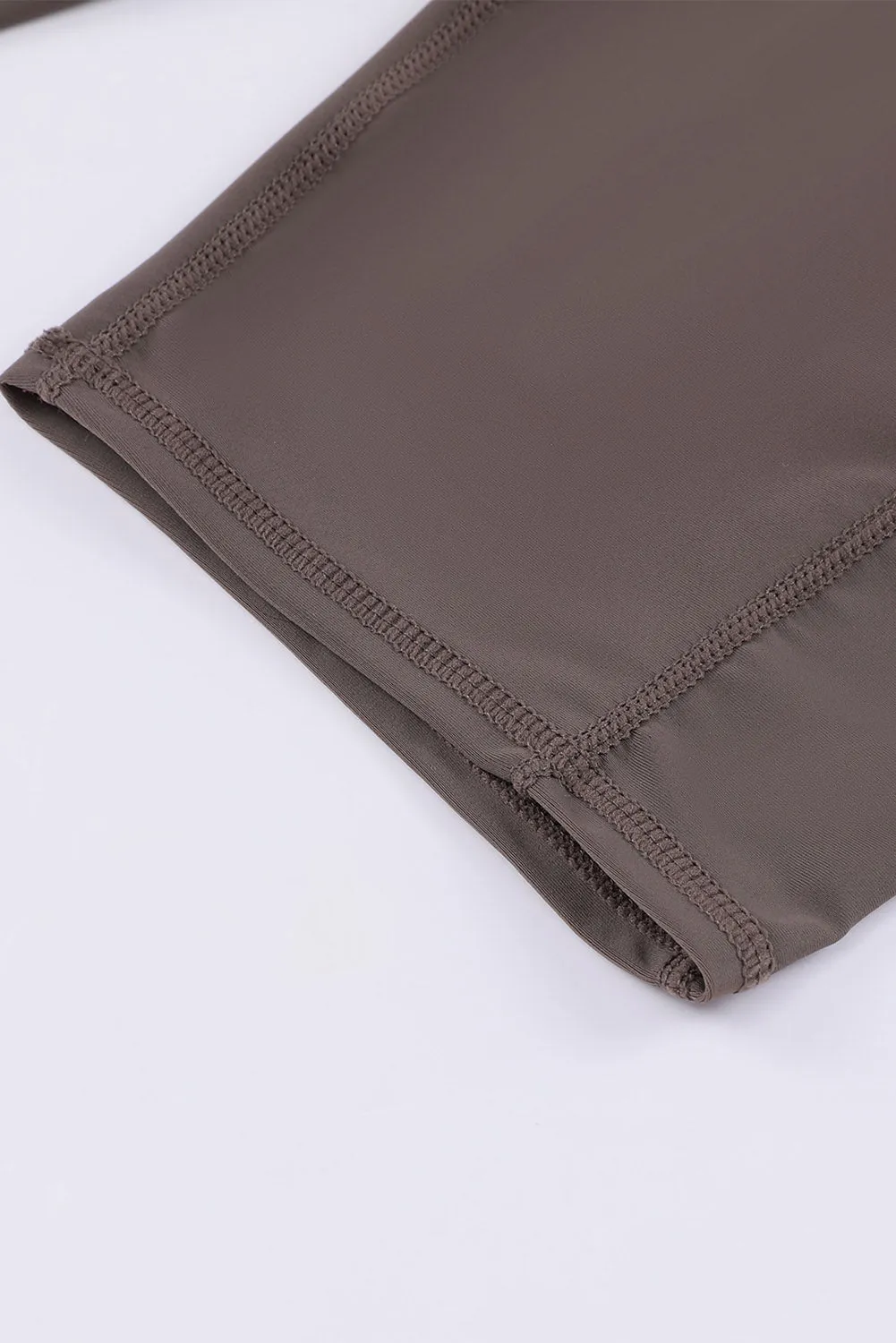 Women's Board Shorts Swim Capris Pants High Waist Swimwear Shorts with Pockets