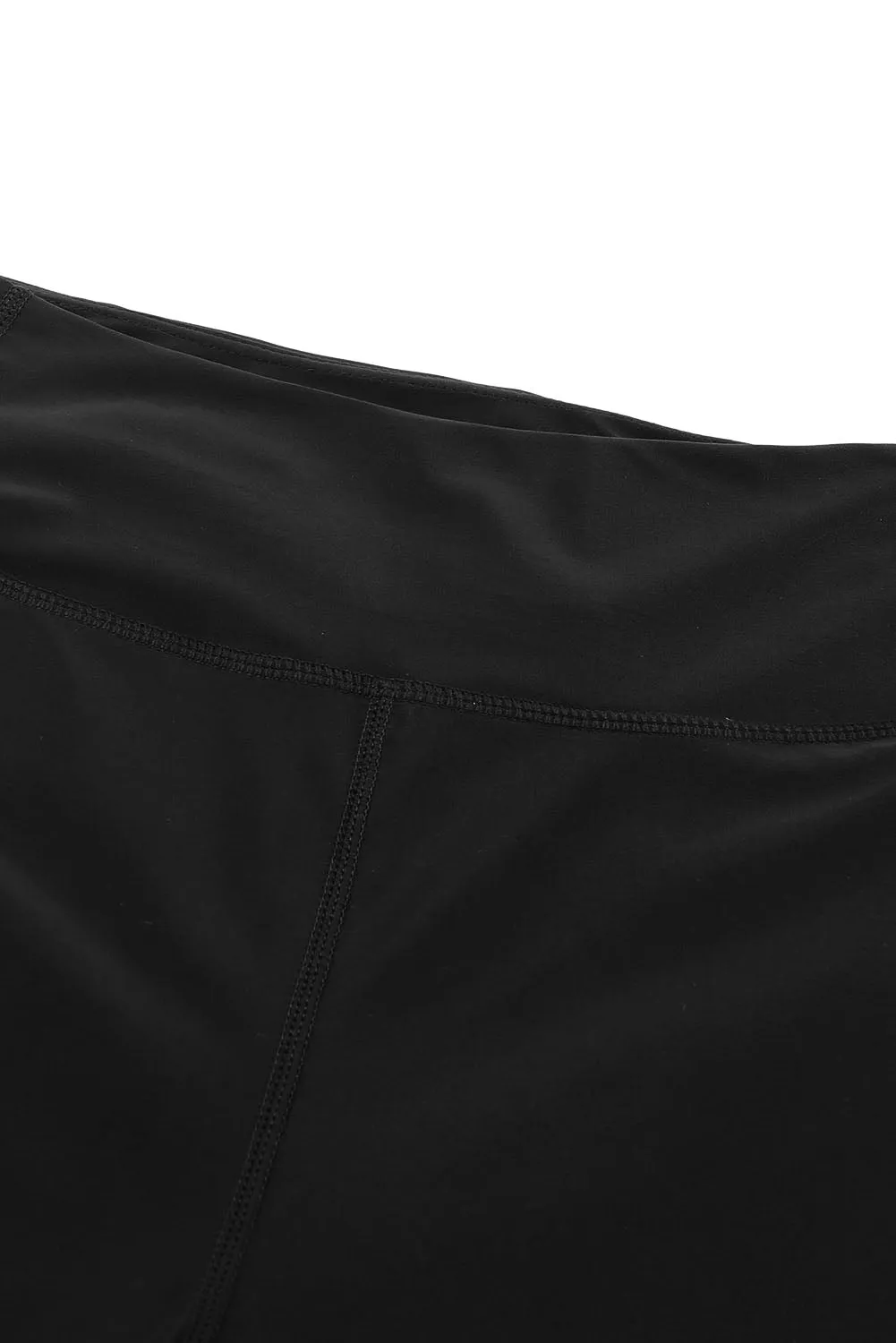 Women's Board Shorts Swim Capris Pants High Waist Swimwear Shorts with Pockets