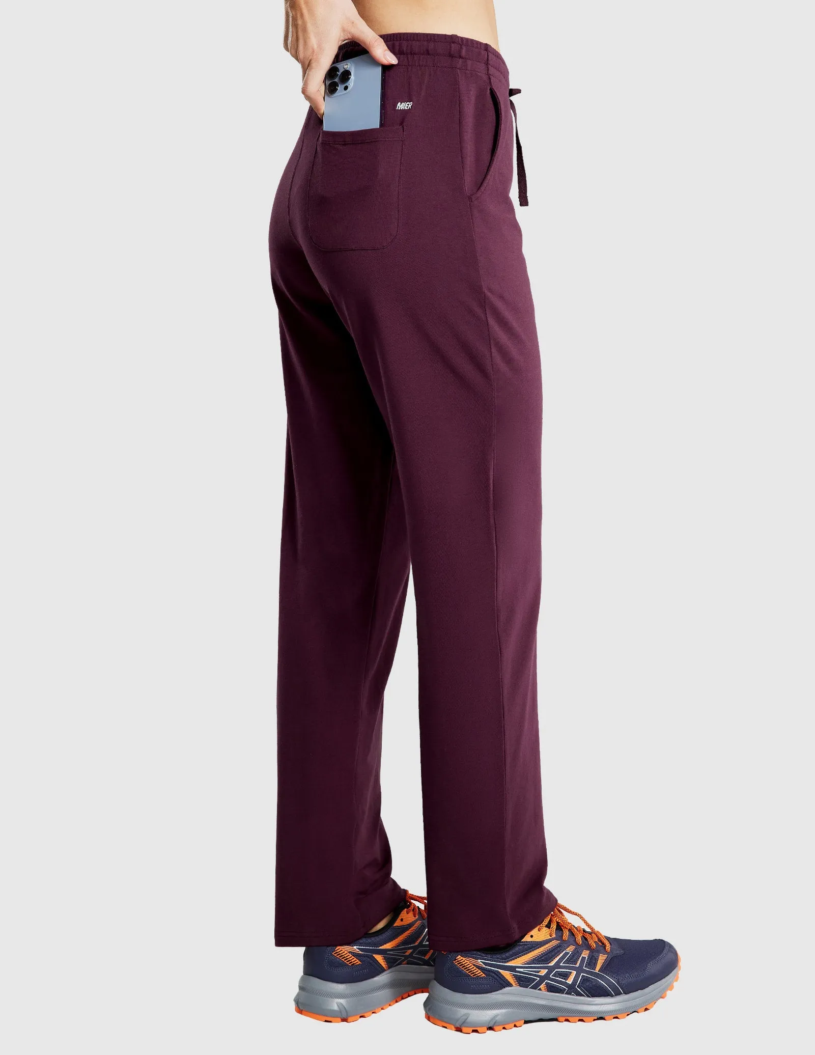 Women's Cotton Sweatpants Casual Drawstring Pants