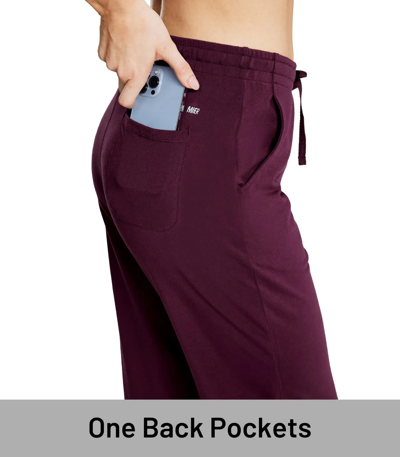 Women's Cotton Sweatpants Casual Drawstring Pants