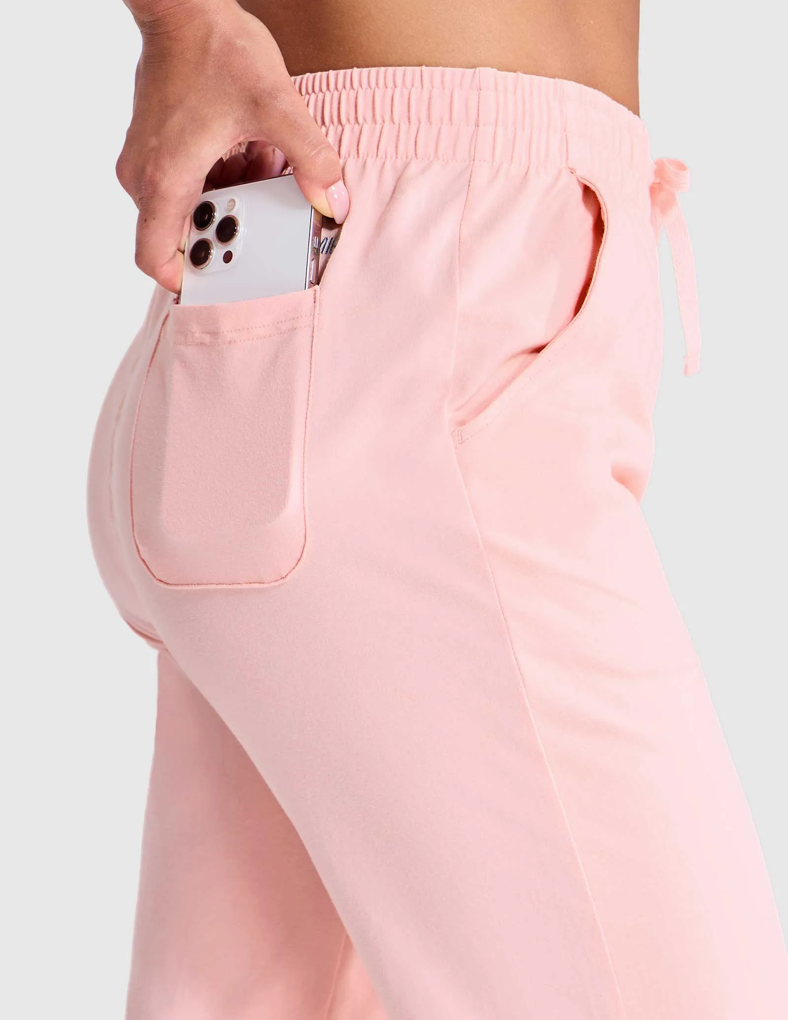 Women's Cotton Sweatpants Casual Drawstring Pants