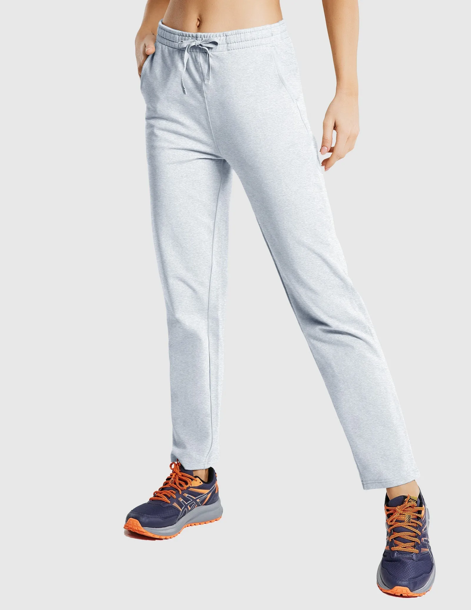 Women's Cotton Sweatpants Casual Drawstring Pants