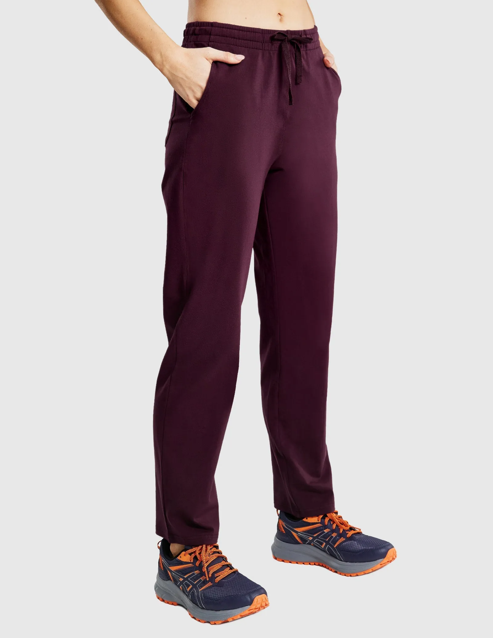 Women's Cotton Sweatpants Casual Drawstring Pants
