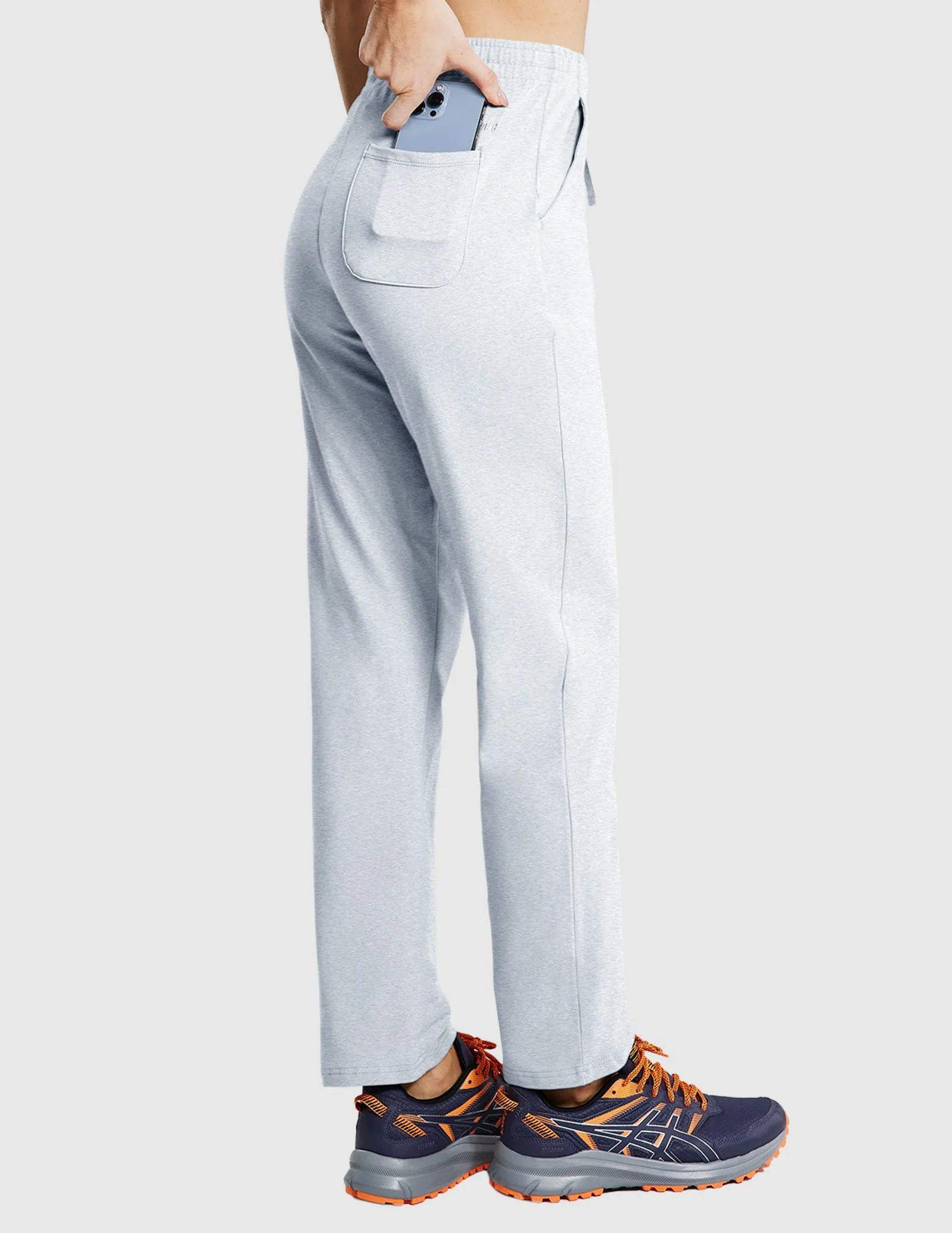 Women's Cotton Sweatpants Casual Drawstring Pants