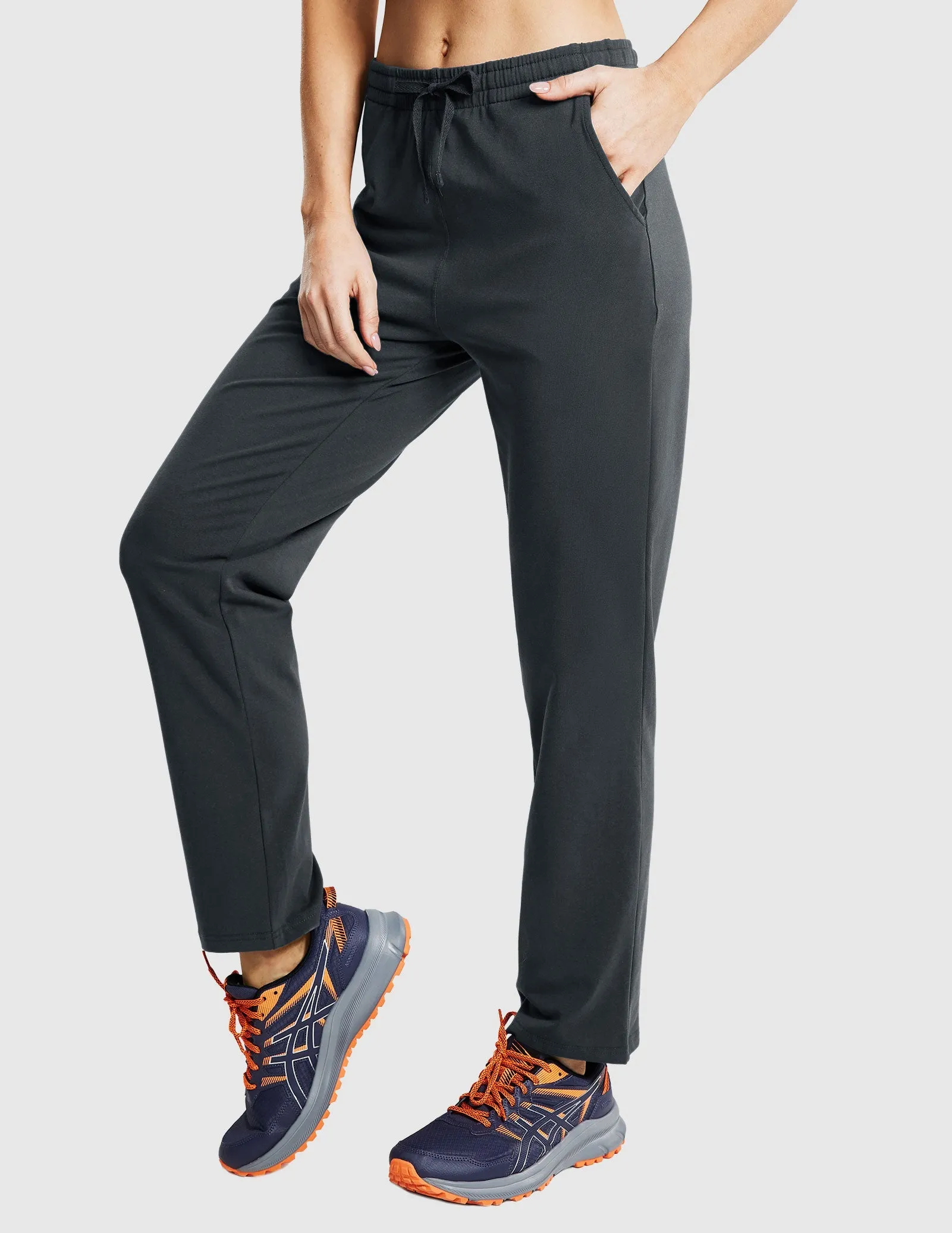 Women's Cotton Sweatpants Casual Drawstring Pants