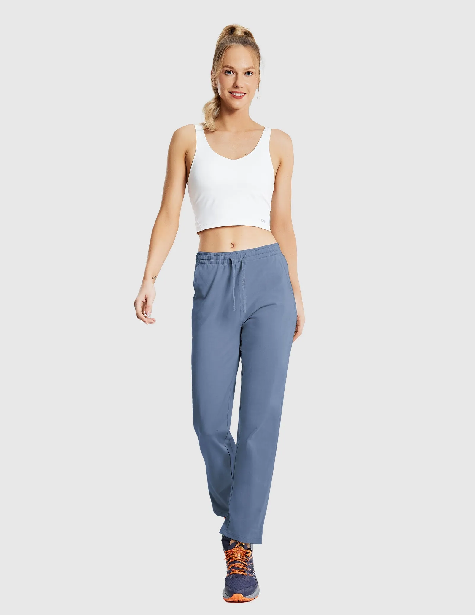 Women's Cotton Sweatpants Casual Drawstring Pants