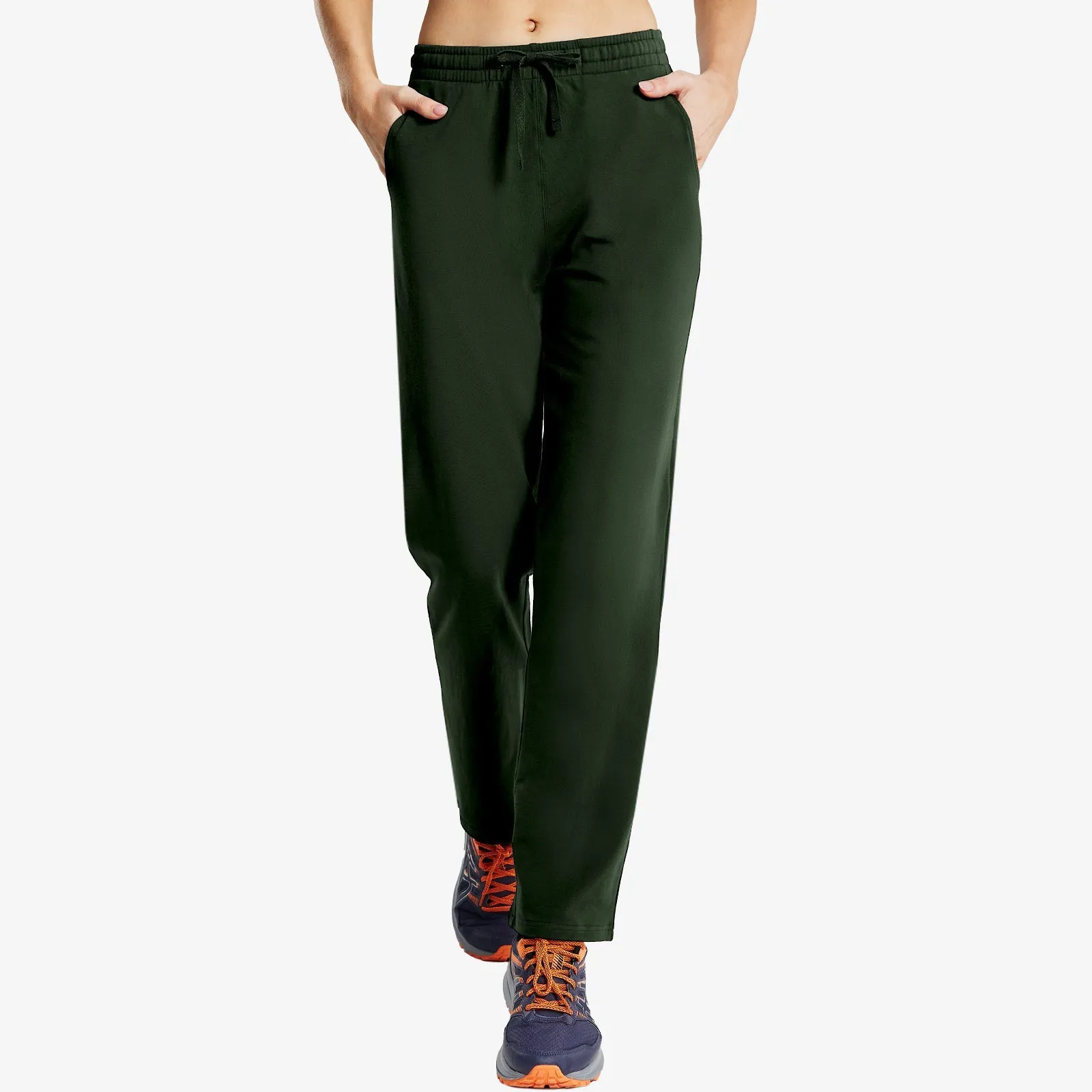 Women's Cotton Sweatpants Casual Drawstring Pants