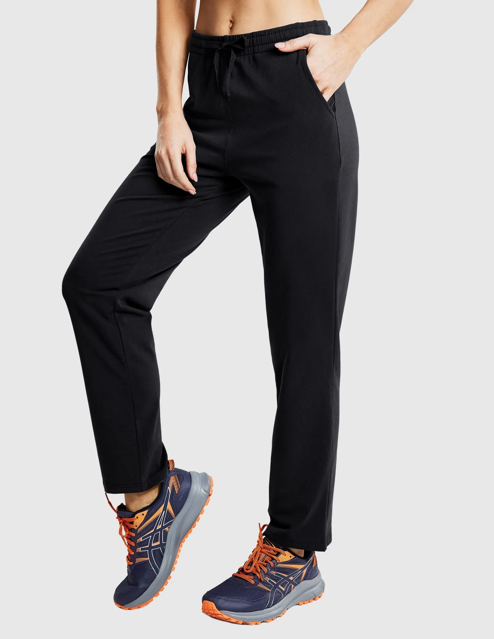 Women's Cotton Sweatpants Casual Drawstring Pants