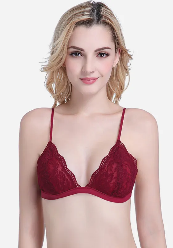 Zerah Wire Fee Lace Bra
