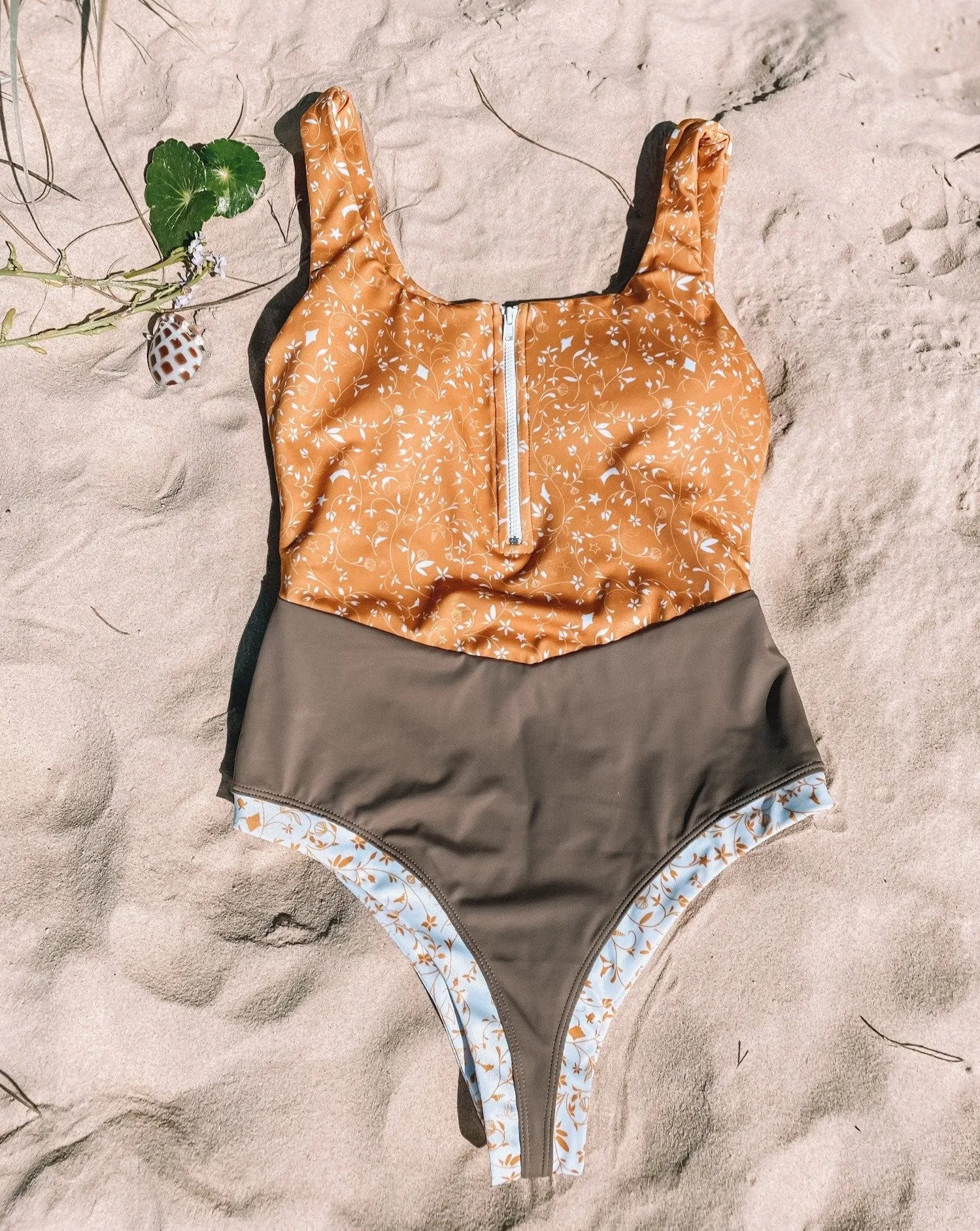 Zicatela Surf Suit - Rustic Boho (Cheeky)